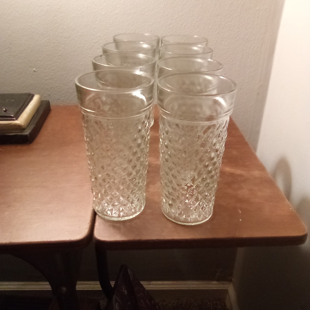 Anchor Hocking Gray Drinkware Set